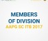 Members of Division AAPG SC ITB 2017